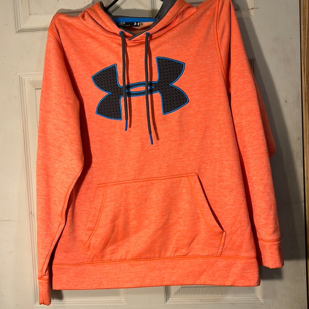 UNDER ARMOR Women Orange Hoodie